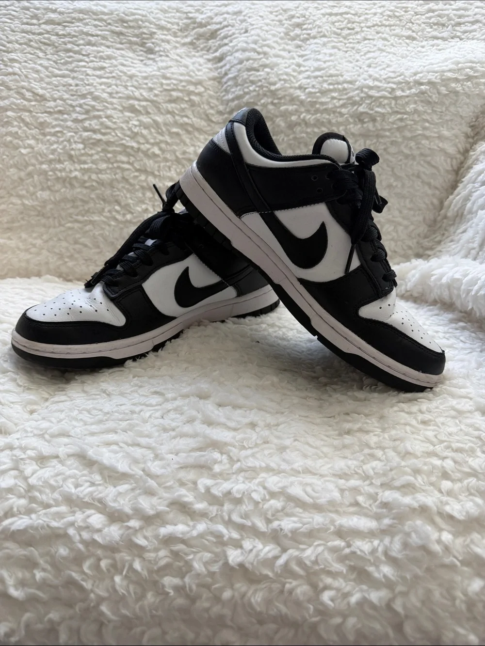Nike Black and White Low-Top Sneakers